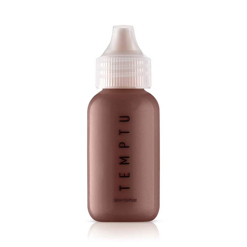 TEMPTU SB SiliconeBased Airbrush Foundation Professional LongWear Liquid Makeup Sheer To Full Coverage For A Hydrated HealthyLooking Glow  Luminous Dewy Finish On All Skin Types 012 Espresso 1 Fl Oz